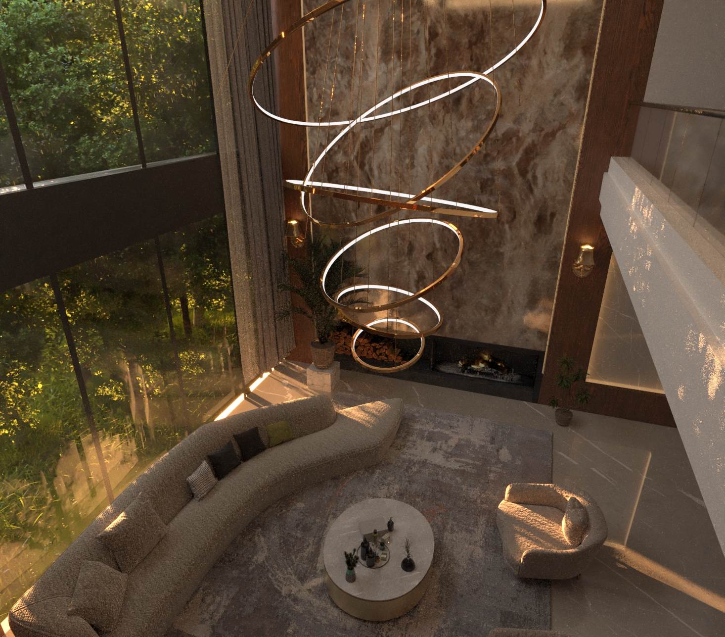 The Grand Atrium – A Study in Scale & Opulence