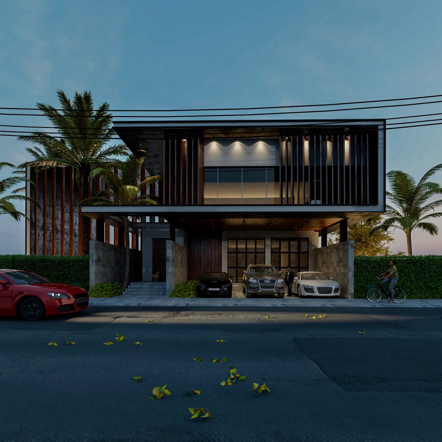 Modern Minimalist with Industrial Influence